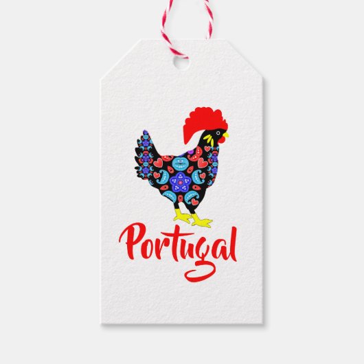 Barcelos Rooster Portugiesisches NationalEmblem Geschenkanhänger (Vorderseite)