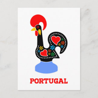 Barcelos Rooster Postkarte
