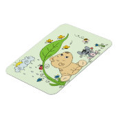 Bärchen im Regen Magnet (Linke Seite)