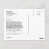 Barchetta Rustica Postkarte (Rückseite)