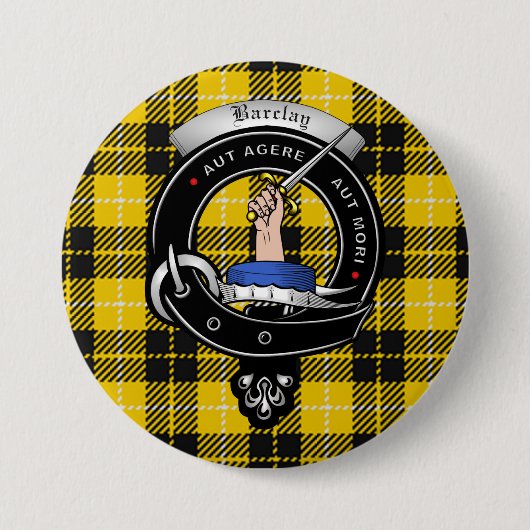 Barclay Clan Abzeichen Buttons (Vorderseite)