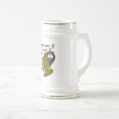 Barclay Clan Abzeichen Stein Bierglas (VorderseiteRechts)