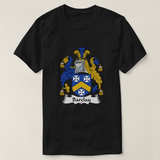 Barclay Coat of Arms  Barclay Family Crest Classic T-Shirt (Design vorne)