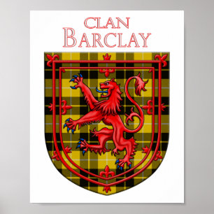 Barclay Dress Tartan Scottish Kariert Poster