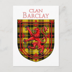 Barclay Dress Tartan Scottish Kariert Postkarte