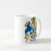 Barclay-Familienwappen Kaffeetasse (VorderseiteRechts)