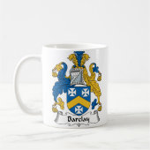Barclay-Familienwappen Kaffeetasse (Links)