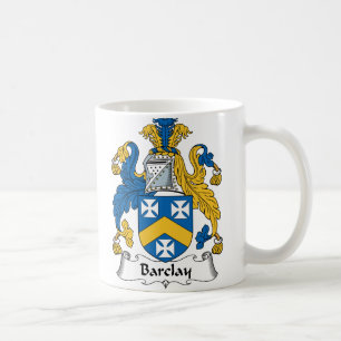 Barclay-Familienwappen Kaffeetasse
