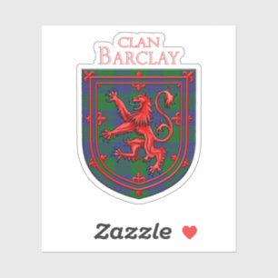 Barclay Hunting Tartan Schottischer Plaid Aufkleber