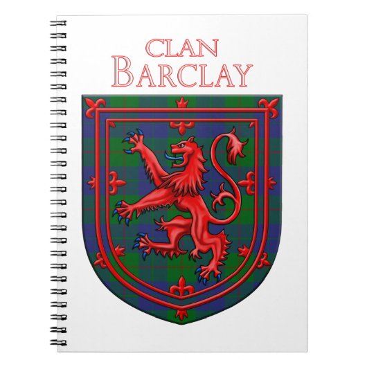 Barclay Hunting Tartan Scottish Kariert Notizblock (Vorderseite)
