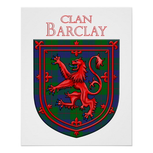Barclay Hunting Tartan Scottish Plaid Poster (Vorderseite)