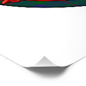 Barclay Hunting Tartan Scottish Plaid Poster (Ecke)