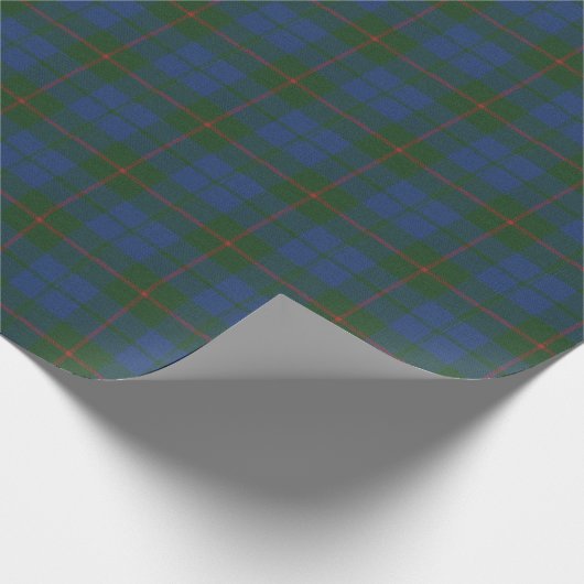 Barclay Jagd Ancient Clan Tartan Geschenkpapier (Ecke)