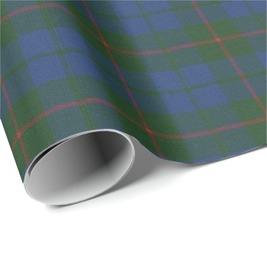 Barclay Jagd Ancient Clan Tartan Geschenkpapier (Rolleneckpunkt)