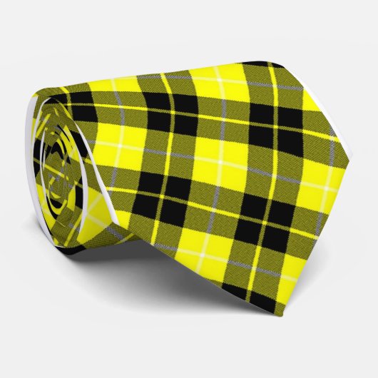 Barclay kariert krawatte (Gerollt)