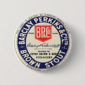 Barclay Perkins Brown Stout Button (Vorderseite)