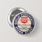 Barclay Perkins Brown Stout Button (Vorne & Hinten)