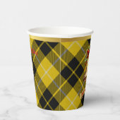 Barclay Personalisiert Tartan Christmas Pappbecher (Rechts)