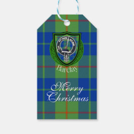 Barclay Scottish Clan Tartan & Crest Geschenkanhänger