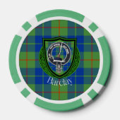 Barclay Scottish Clan Tartan & Crest Pokerchips (Rückseite)