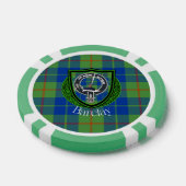 Barclay Scottish Clan Tartan & Crest Pokerchips (Einzeln)