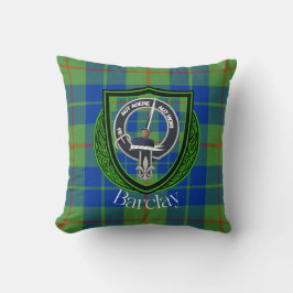 Barclay Scottish Clan Tartan Wappen Kissen
