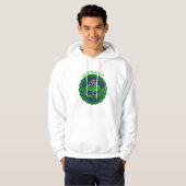 Barclay Scottish Tartan Celtic Thistle Hoodie (Vorne ganz)