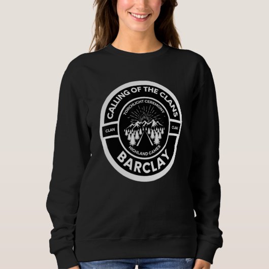 Barclay Scottish Torch Light Ceremony Highland Gam Sweatshirt (Vorderseite)