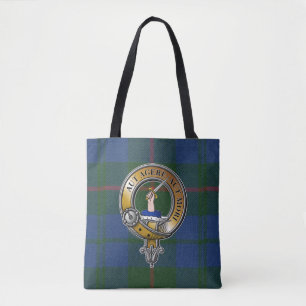 Barclay Tartan & Abzeichen Tasche