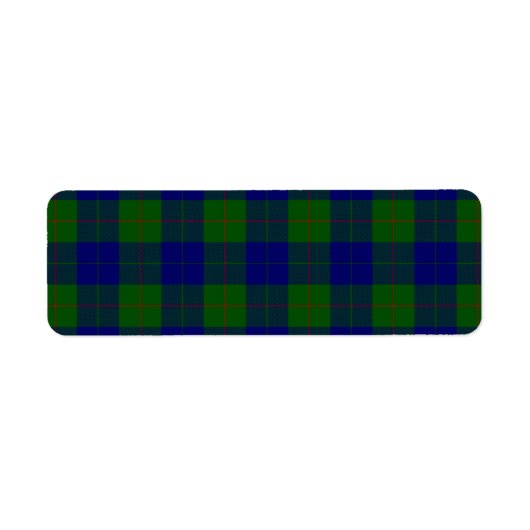 Barclay Tartan Blau grün kariert (Vorne)
