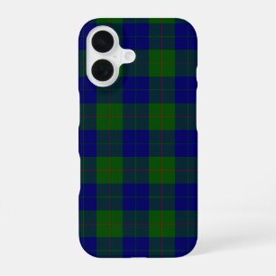 Barclay-Tartan blau-grün kariert iPhone 16 Hülle