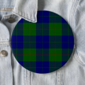 Barclay Tartan Blau kariert Button (Beispiel)