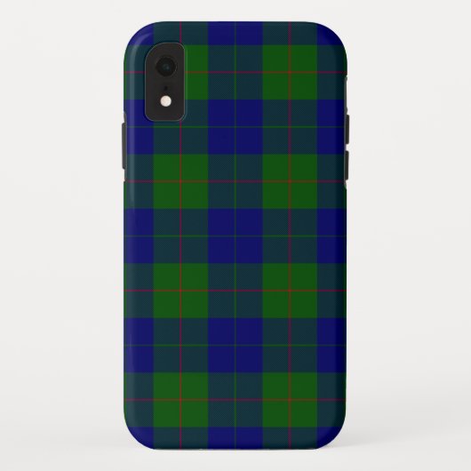 Barclay Tartan Blau kariert Case-Mate iPhone Hülle (Rückseite)