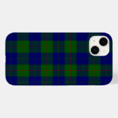 Barclay Tartan Blau kariert Case-Mate iPhone Hülle (Rückseite (Horizontal))