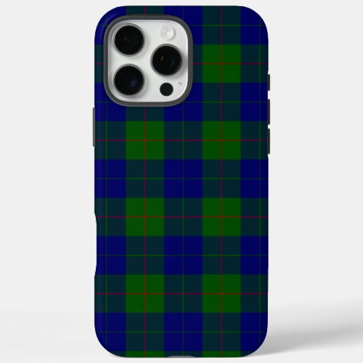Barclay Tartan Blau kariert Case-Mate iPhone Hülle (Rückseite)