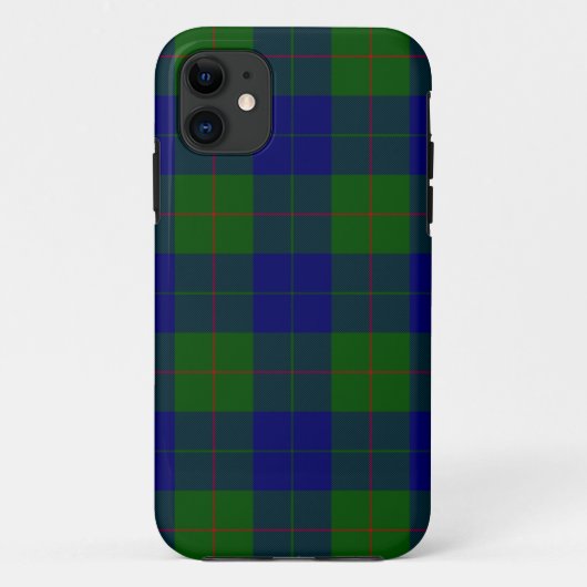 Barclay Tartan Blau kariert Case-Mate iPhone Hülle (Rückseite)