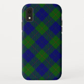 Barclay Tartan Blau kariert Case-Mate iPhone Hülle (Rückseite)