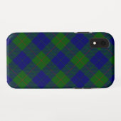 Barclay Tartan Blau kariert Case-Mate iPhone Hülle (Rückseite (Horizontal))