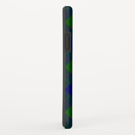 Barclay Tartan Blau kariert Case-Mate iPhone Hülle (Hinten/Rechts)