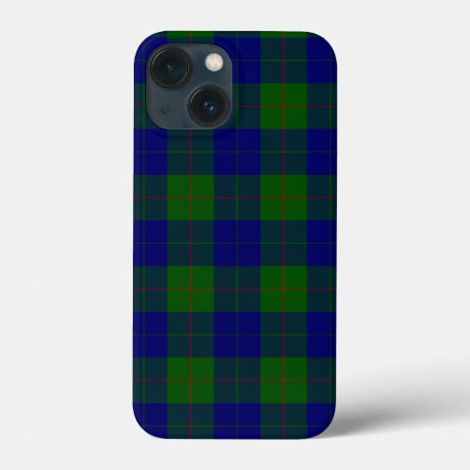 Barclay Tartan Blau kariert Case-Mate iPhone Hülle (Rückseite)