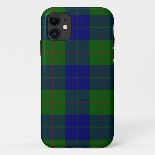 Barclay Tartan Blau kariert Case-Mate iPhone Hülle (Rückseite)