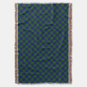 Barclay Tartan Blau kariert Decke (Vorderseite Vertikal)