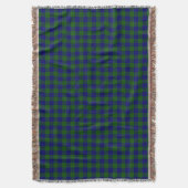 Barclay Tartan Blau kariert Decke (Vorderseite Vertikal)