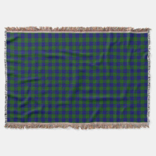 Barclay Tartan Blau kariert Decke