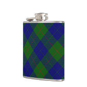 Barclay Tartan Blau kariert Flachmann (Links)