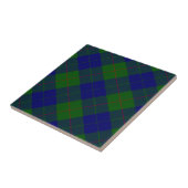 Barclay Tartan Blau kariert Fliese (Seite)