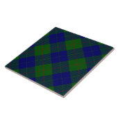 Barclay Tartan Blau kariert Fliese (Seite)