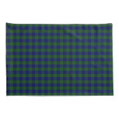 Barclay Tartan Blau kariert Kissenbezug (Rückseite-Rechts)