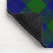 Barclay Tartan Blau kariert Mousepad (Ecke)