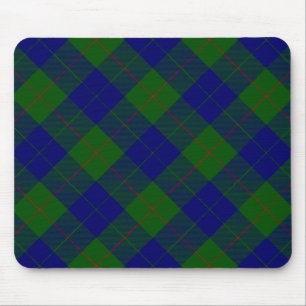 Barclay Tartan Blau kariert Mousepad